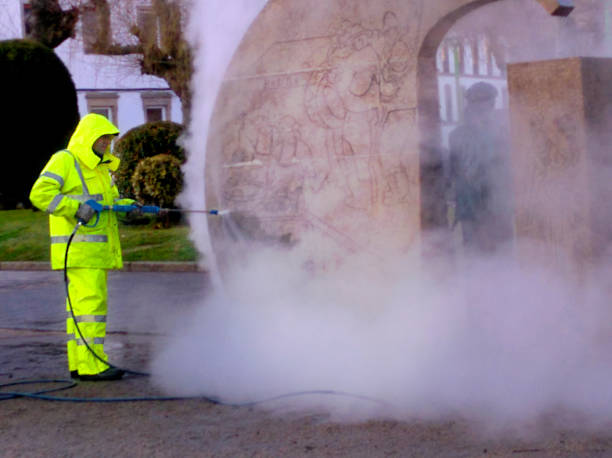 Pressure Washing Brick in Wallis, TX